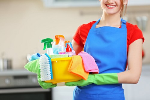 Illustration of accessible oven cleaning website content for Clapham visitors