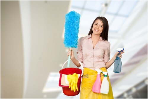 Kitchen domestic cleaning in a Clapham apartment